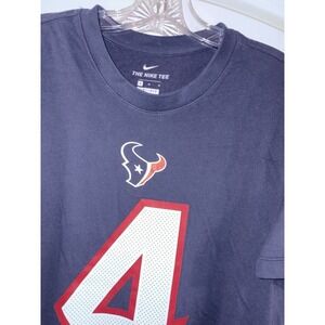 Nike Men's Medium T-shirt Houston Texans #4 "Watson"‎ Fast Shipping! MED